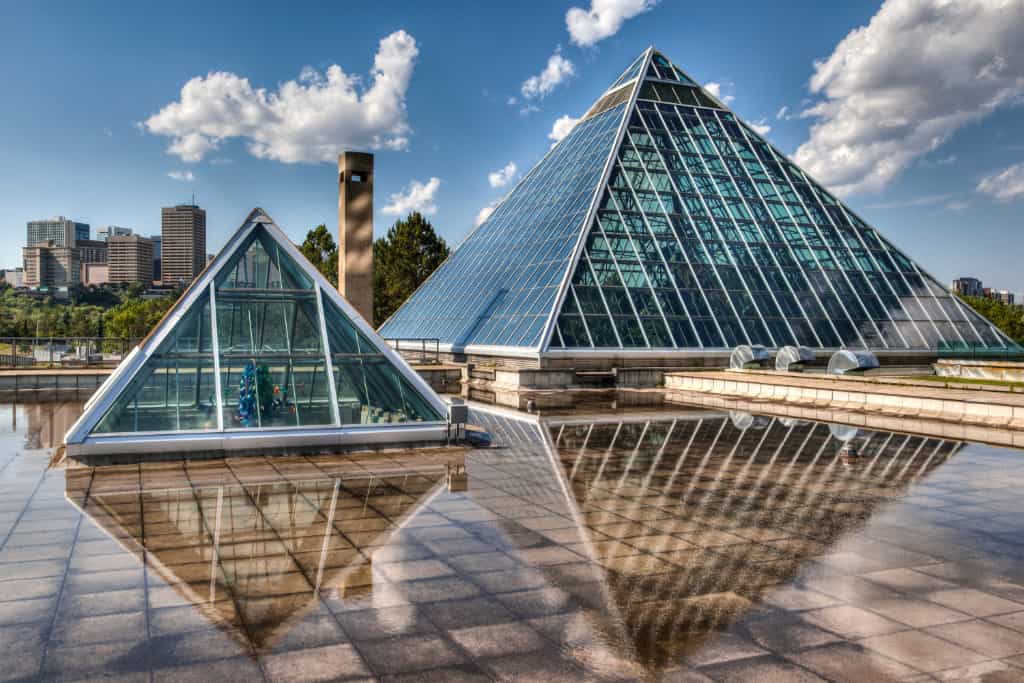 Muttart Conservatory Attractions in Edmonton AB